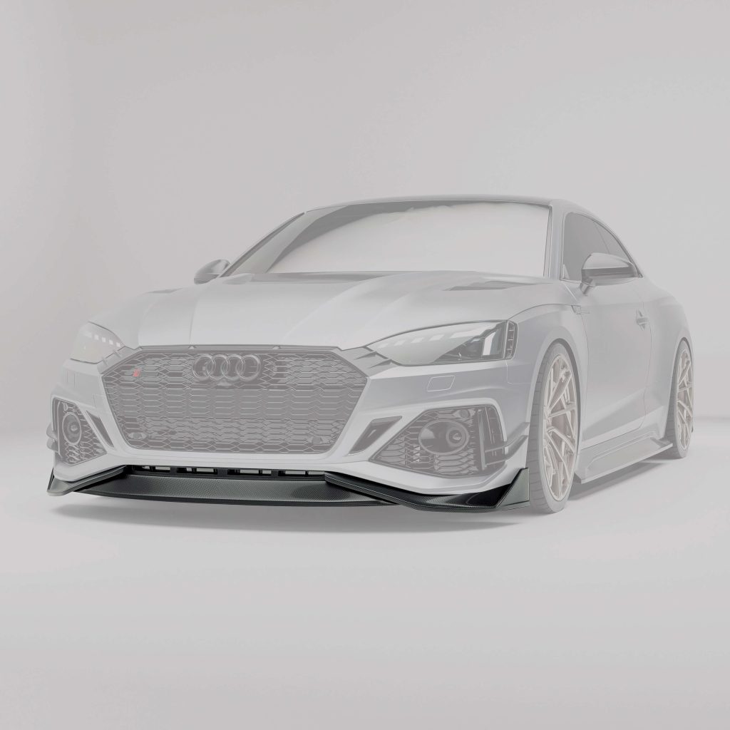 ลิ้นหน้าคาร์บอนไฟเบอร์ Audi RS5 B9.5 Coupe RevoZport