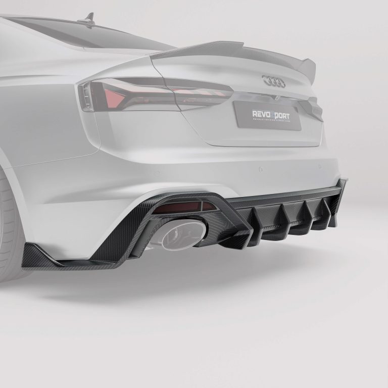 ดิฟฟิวเซอร์หลังคาร์บอนไฟเบอร์ Audi RS5 B9.5 Coupe RevoZport