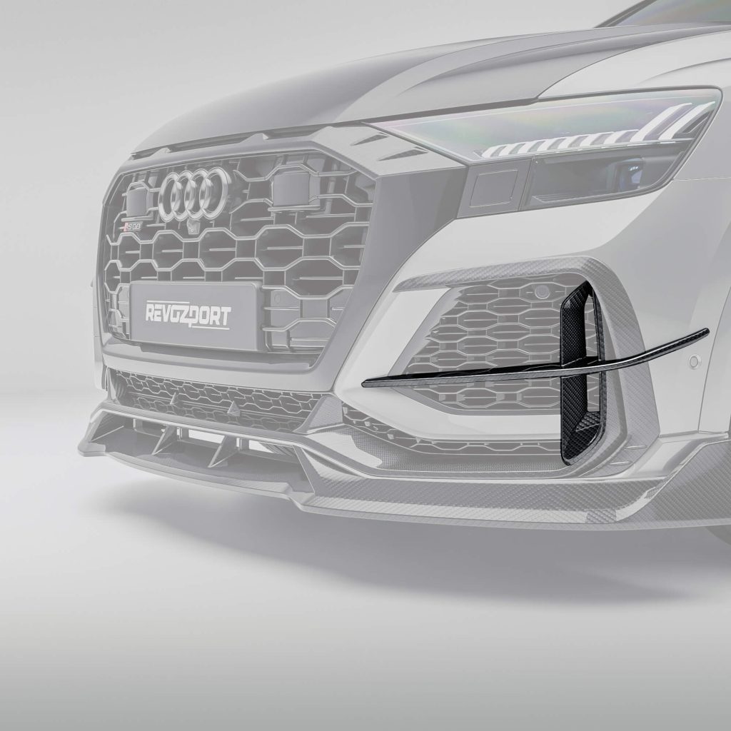 คานาร์ดหน้าคาร์บอนไฟเบอร์ Audi RSQ8 RevoZport