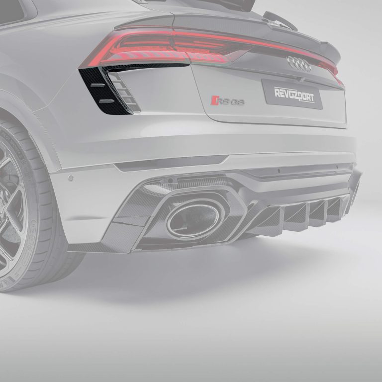 คานาร์ดกันชนหลังคาร์บอนไฟเบอร์ Audi RSQ8 RevoZport