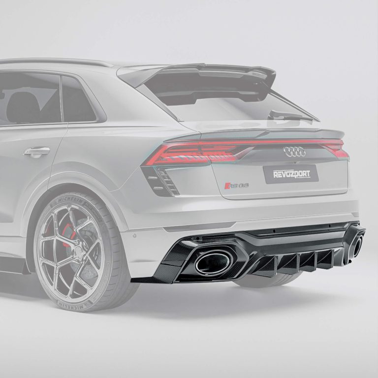 ดิฟฟิวเซอร์หลังคาร์บอนไฟเบอร์ Audi RSQ8 RevoZport