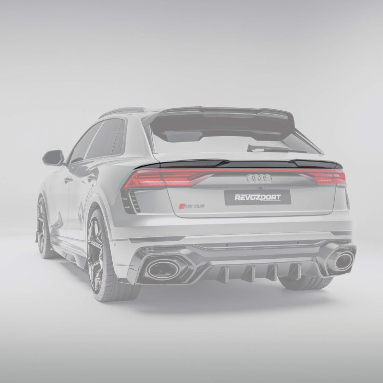 สปอยเลอร์กลางคาร์บอนไฟเบอร์ Audi RSQ8 RevoZport