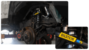 ปีกนกแต่ง Bilstein B8 Control Arms สำหรับรถยกสูง
