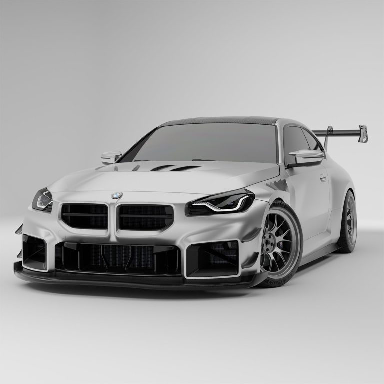สปลิตเตอร์และแอร์แดมคาร์บอนไฟเบอร์ สาย Aero BMW M2 G87 RevoZport