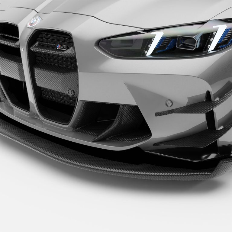 ช่องดักลมกันชนหน้าคาร์บอนไฟเบอร์ สาย Aero BMW M3 G80 RevoZport