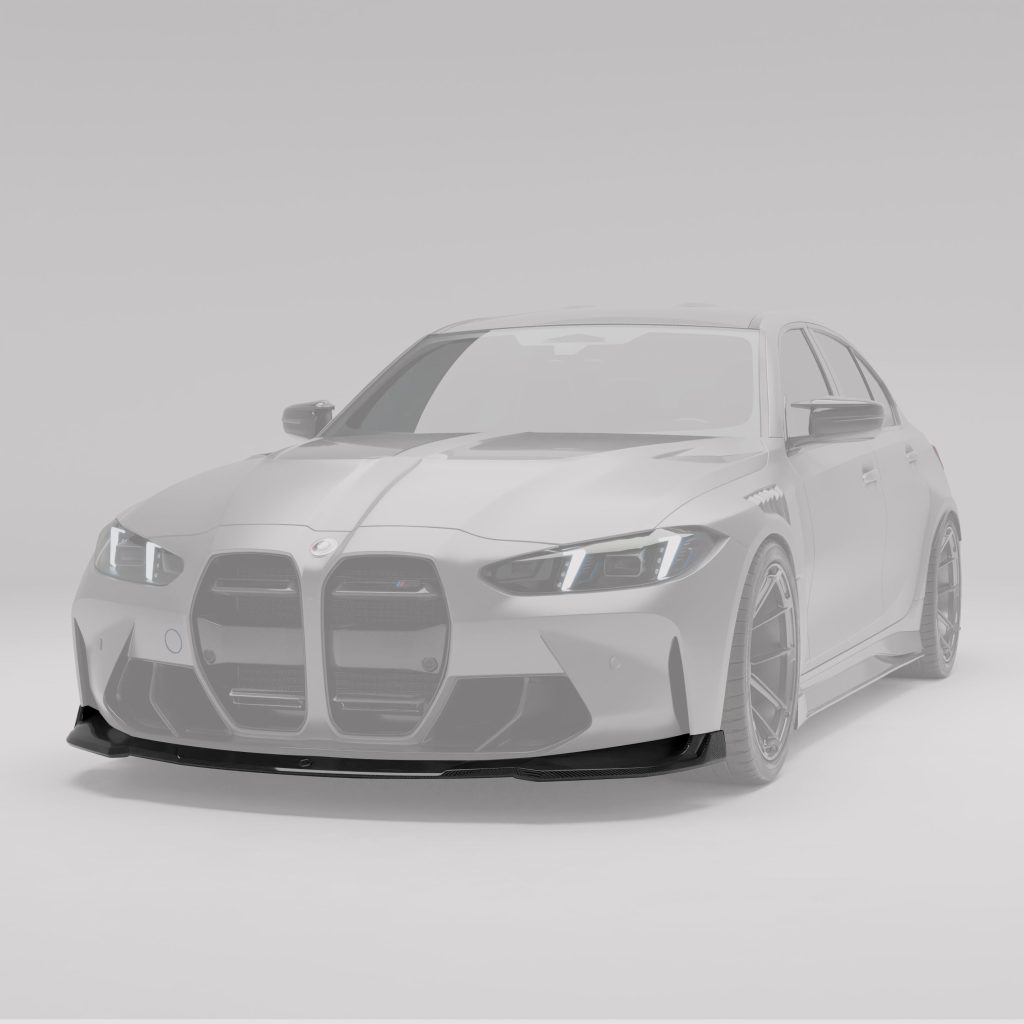 ลิ้นหน้าคาร์บอนไฟเบอร์ BMW M3 G80 RevoZport