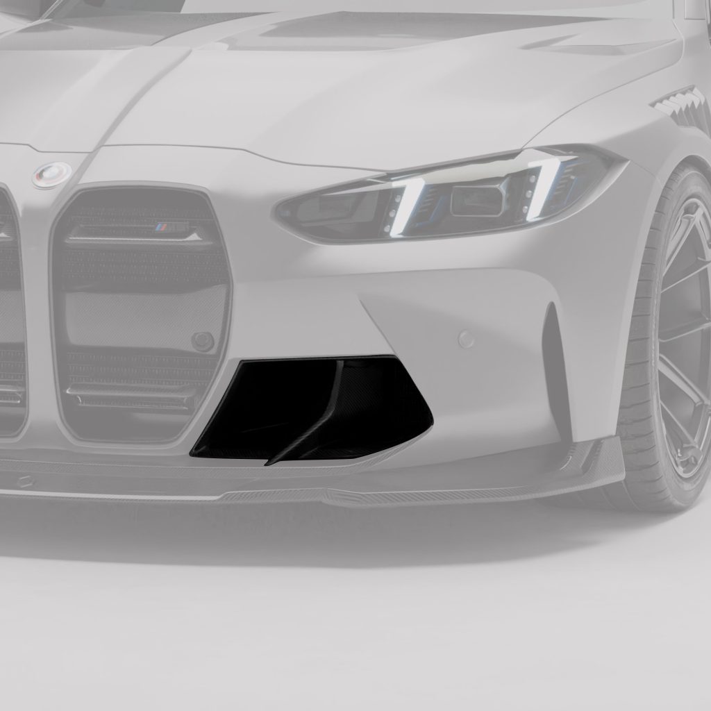 ช่องระบายอากาศหน้าคาร์บอนไฟเบอร์ BMW M3 G80 RevoZport