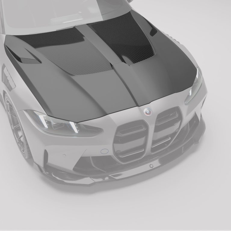 ฝากระโปรงหน้าคาร์บอนไฟเบอร์ BMW M3 G80 RevoZport