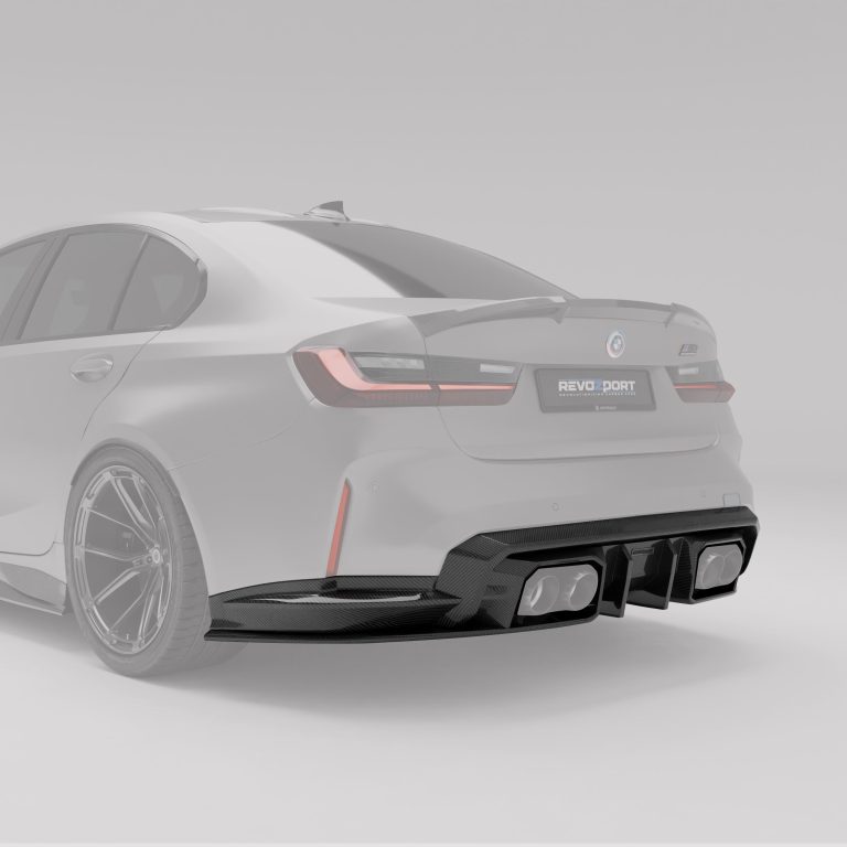 ดิฟฟิวเซอร์หลังคาร์บอนไฟเบอร์ BMW M3 G80 RevoZport