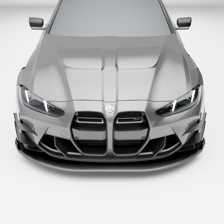 สปลิตเตอร์และแอร์แดมคาร์บอนไฟเบอร์ สาย Aero BMW M3 G80 RevoZport