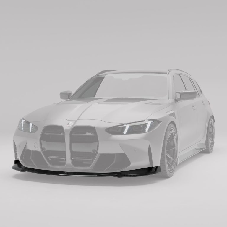 ลิ้นหน้าคาร์บอนไฟเบอร์ BMW M3 G81 Touring RevoZport