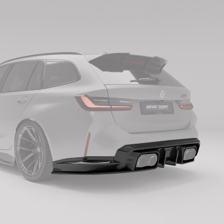 ดิฟฟิวเซอร์หลังคาร์บอนไฟเบอร์ BMW M3 G81 Touring RevoZport