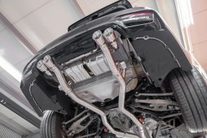 ชุดท่อไอเสีย BMW M3/4 (F80/82/83) Capristo Valved Exhaust + Stainless Tips CES3
