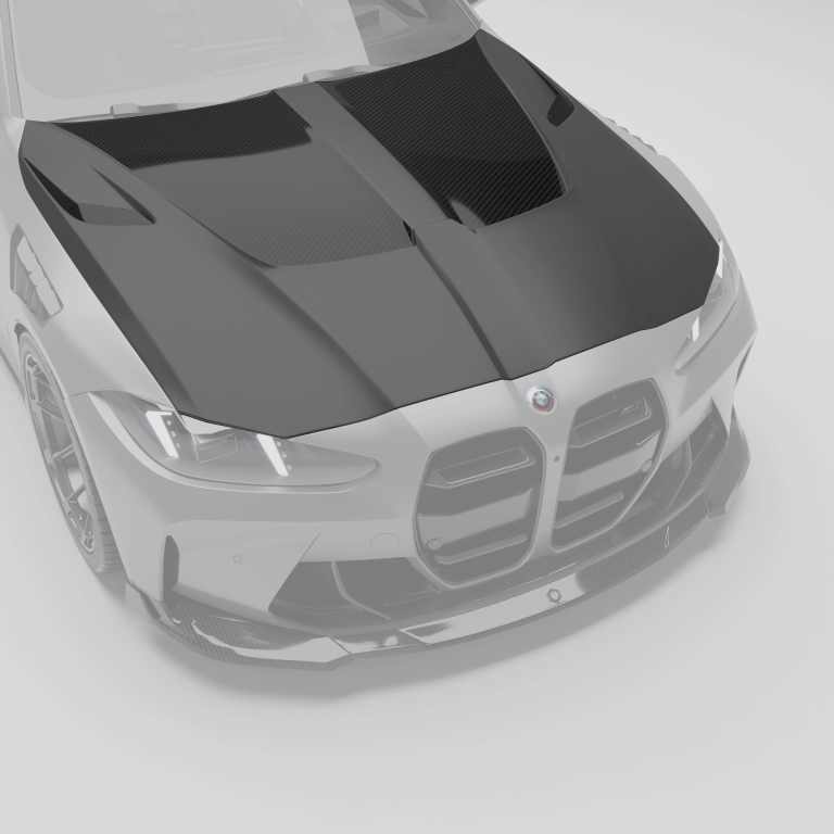 ฝากระโปรงหน้าคาร์บอนไฟเบอร์ BMW M4 G82 RevoZport