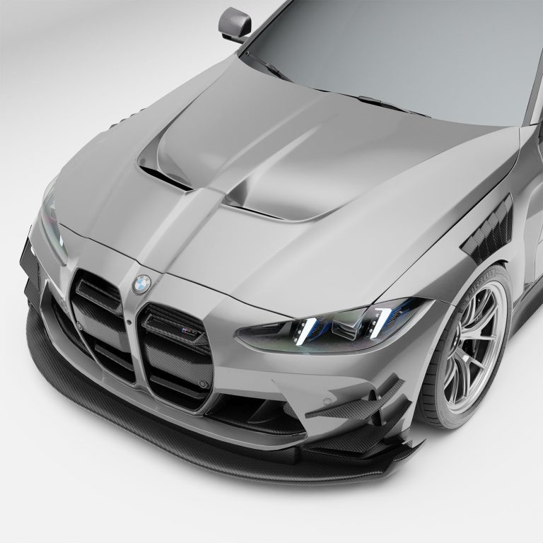 ฝากระโปรงหน้าคาร์บอนไฟเบอร์ สาย Aero BMW M4 G82 RevoZport