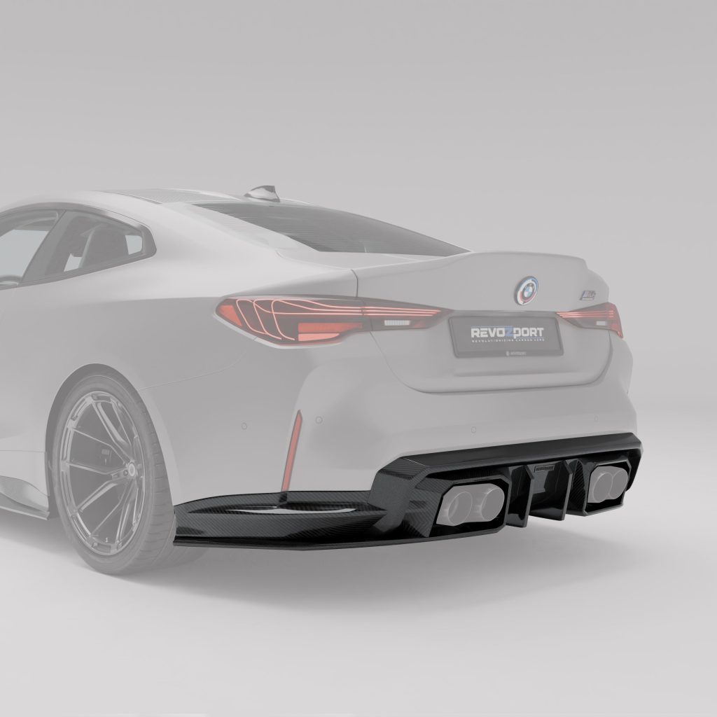 ดิฟฟิวเซอร์หลังคาร์บอนไฟเบอร์ BMW M4 G82 RevoZport