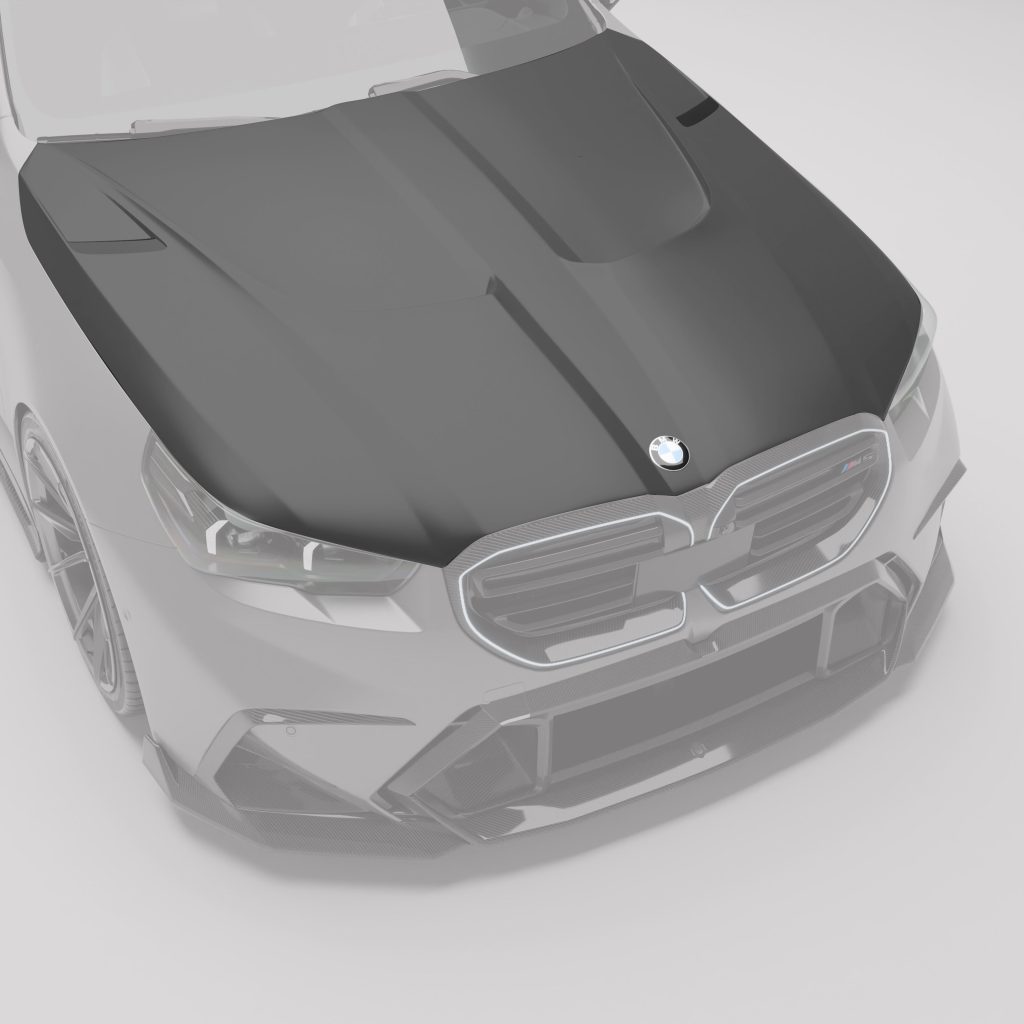 ฝากระโปรงหน้าคาร์บอนไฟเบอร์ BMW M5 G90 RevoZport