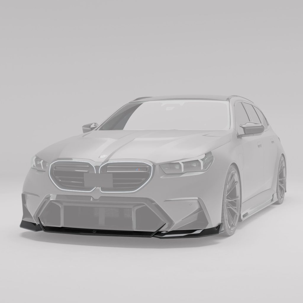 ลิ้นหน้าคาร์บอนไฟเบอร์ BMW M5 G99 Touring RevoZport