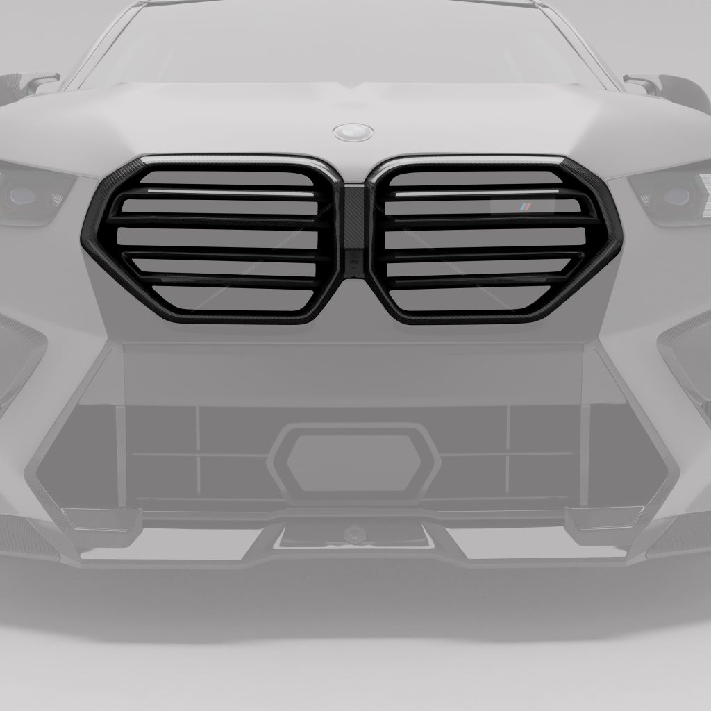 กระจังหน้าคาร์บอนไฟเบอร์ BMW X5M F95 RevoZport