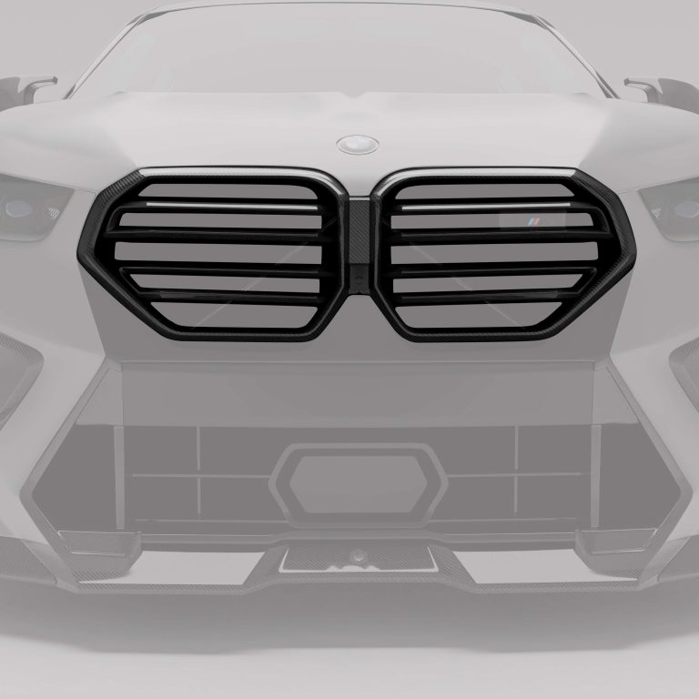 กระจังหน้าคาร์บอนไฟเบอร์ BMW X6M F96 RevoZport