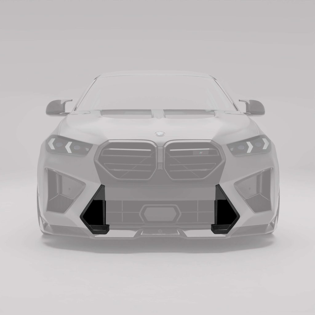 ช่องระบายอากาศหน้าคาร์บอนไฟเบอร์ BMW X6M F96 RevoZport