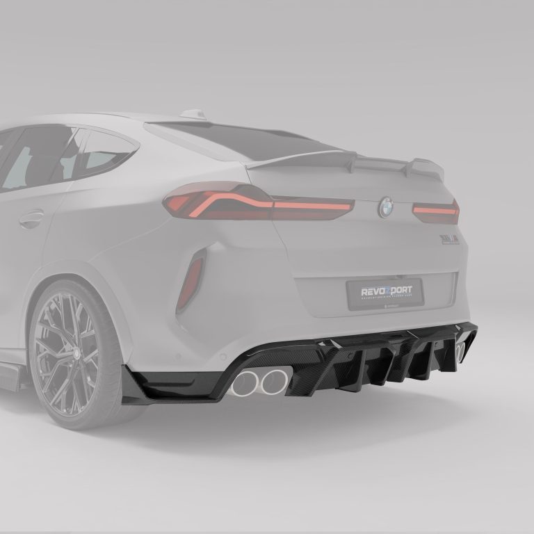 ดิฟฟิวเซอร์หลังคาร์บอนไฟเบอร์ BMW X6M F96 RevoZport