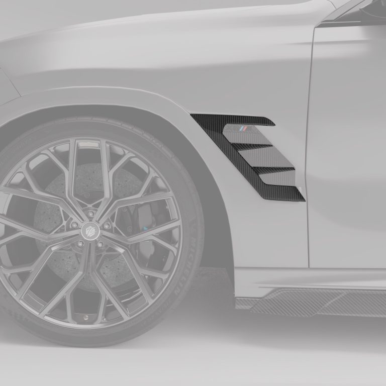 ช่องระบายอากาศข้างคาร์บอนไฟเบอร์ BMW X6M F96 RevoZport