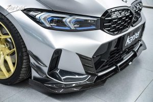 ลิ้นหน้า Carbon Fiber BMW 3 Series G20 330i M340i G21 LCI ทรง Karbel V2 ปี 2023-ON