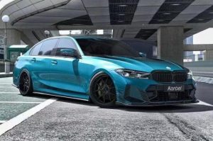 กันชน Carbon Fiber BMW 3 Series G20 330i M340i G21 LCI ทรง Karbel V2 Dry Carbon ปี 2023-ON