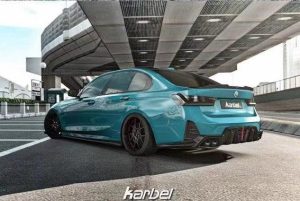ดิฟฟิวเซอร์ Carbon Fiber BMW 3 Series G20 330i M340i G21 LCI ทรง Karbel V2