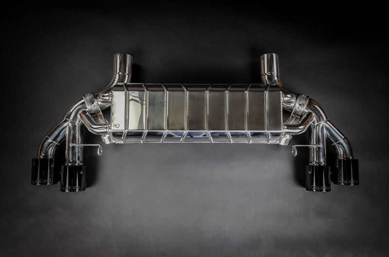ชุดท่อไอเสีย BMW M5CS (F90) Capristo ECE Valved Exhaust + Wicrom Tips OE