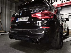 ชุดท่อไอเสีย BMW X3M Competition (G01/F97) Capristo