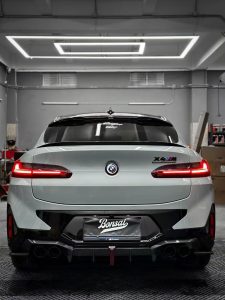 สปอยเลอร์ Carbon Fiber BMW X4 X4M X4MC F98 G02 Coupe ทรง Karbel