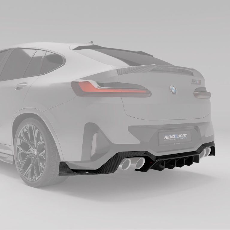 ดิฟฟิวเซอร์หลังคาร์บอนไฟเบอร์ BMW X4M F98 RevoZport