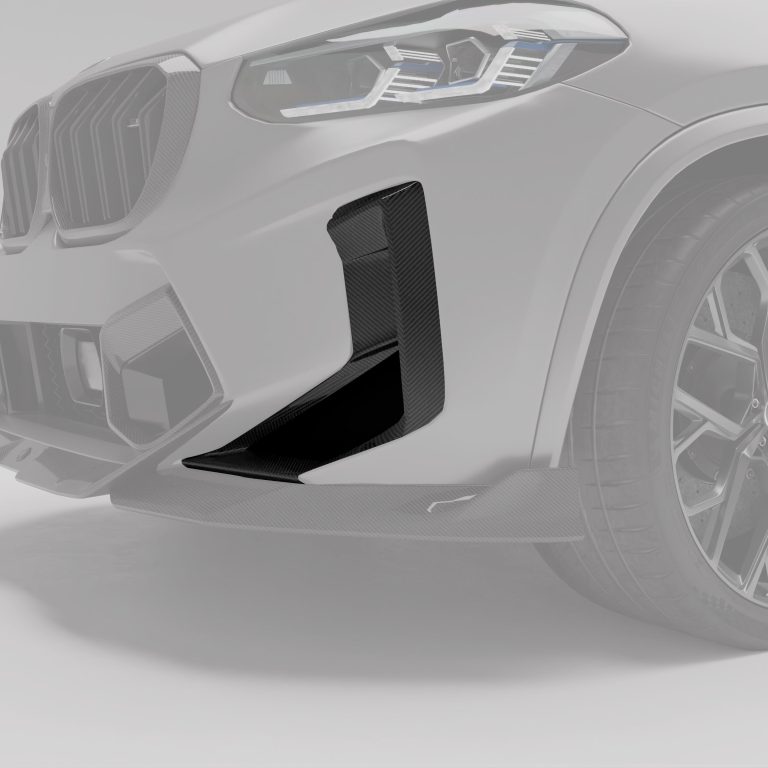 ฝาครอบช่องดักลมกันชนคาร์บอนไฟเบอร์ BMW X4M F98 RevoZport