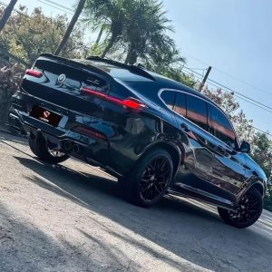 สปอยเลอร์หลังคา Carbon Fiber BMW X4 X4M X4MC G02/F98 Coupe ทรง Karbel ปี 2019-ON