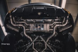 ชุดท่อไอเสีย BMW XM Capristo Valved Exhaust System + Wicrom Tips