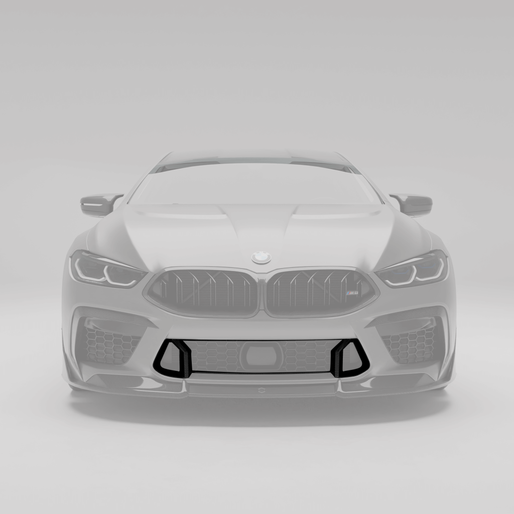 คิ้วช่องดักลมคาร์บอนไฟเบอร์ BMW M8 F92 Coupe RevoZport