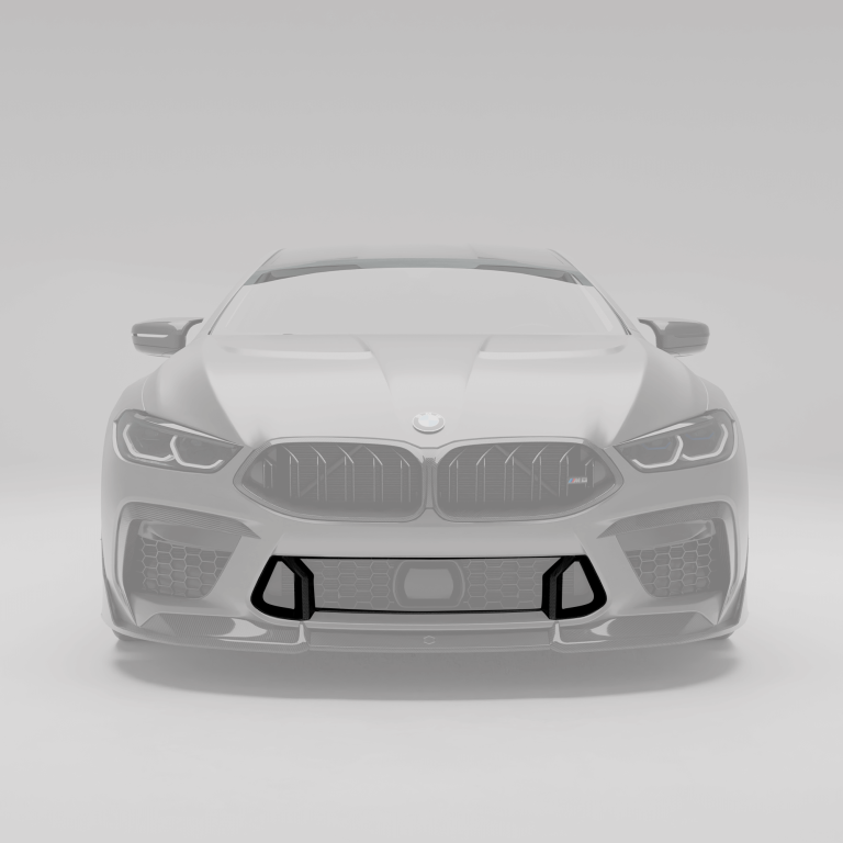 คิ้วช่องดักลมคาร์บอนไฟเบอร์ BMW M8 F92 Coupe RevoZport