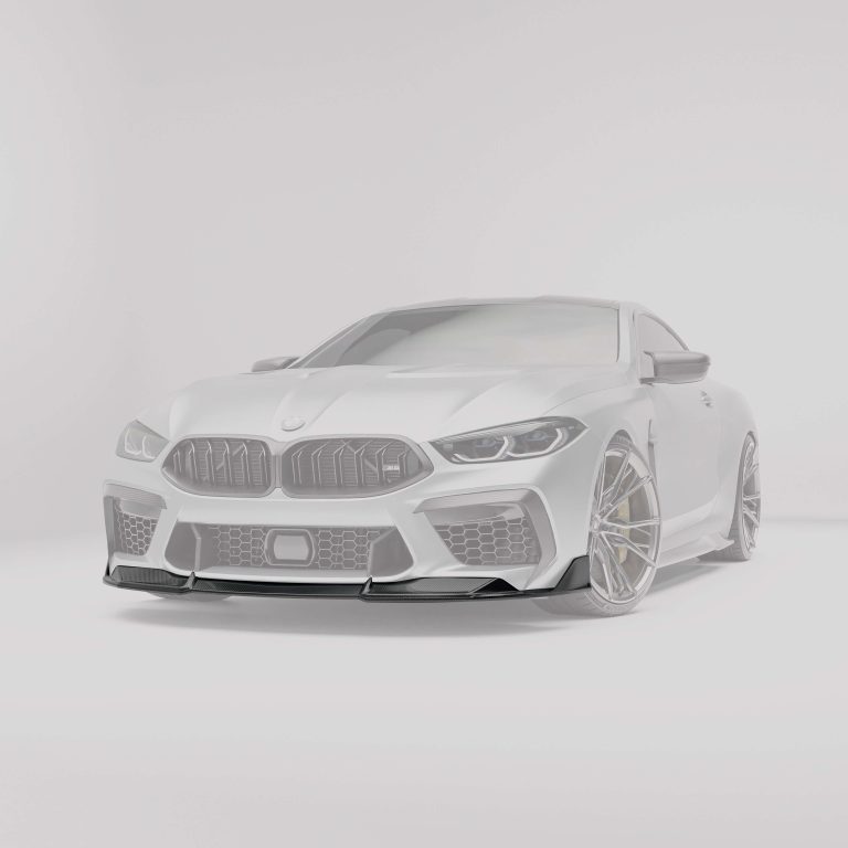 ลิ้นหน้าคาร์บอนไฟเบอร์ BMW M8 F92 Coupe RevoZport