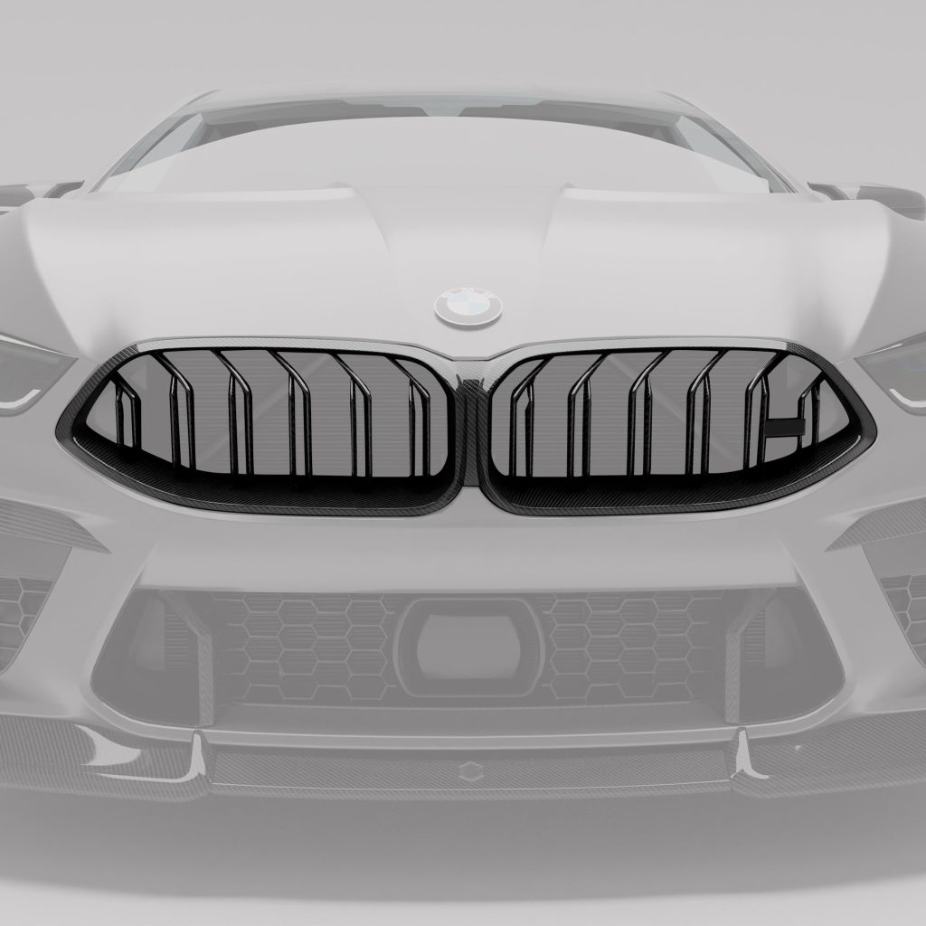 กระจังหน้าคาร์บอนไฟเบอร์ BMW M8 F92 Coupe RevoZport