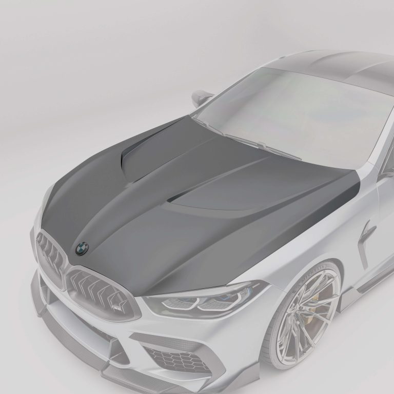 ฝากระโปรงหน้าคาร์บอนไฟเบอร์ BMW M8 F92 Coupe RevoZport