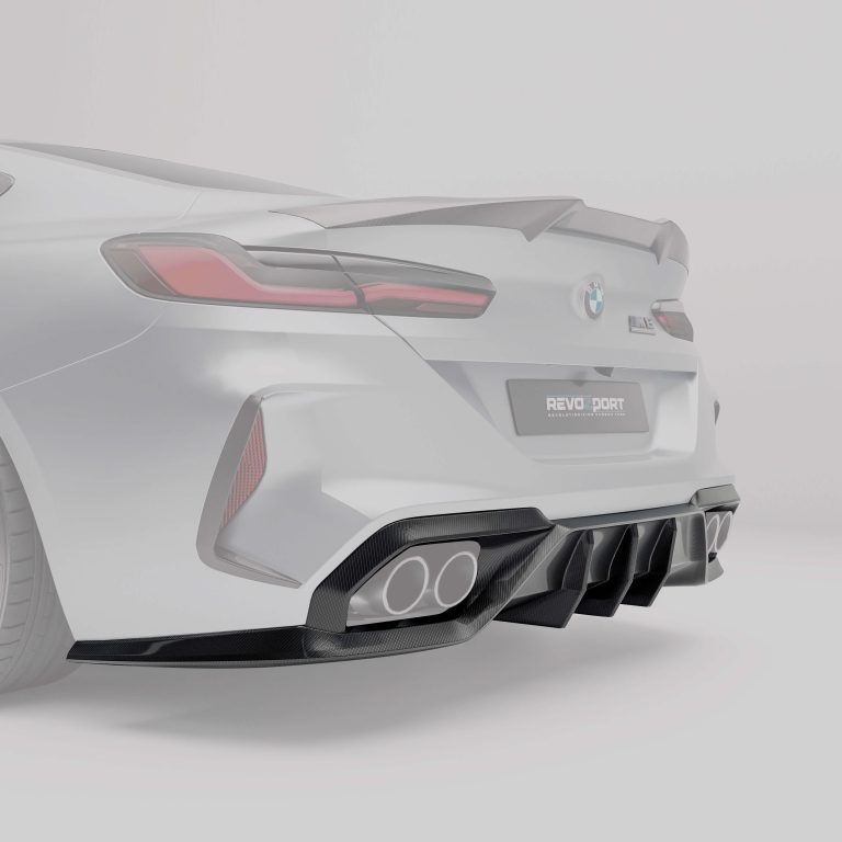 ดิฟฟิวเซอร์หลังคาร์บอนไฟเบอร์ BMW M8 F92 Coupe RevoZport