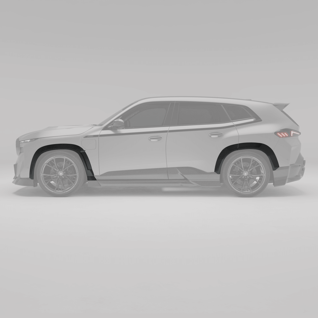 คิ้วซุ้มล้อคาร์บอนไฟเบอร์ BMW XM G09 RevoZport