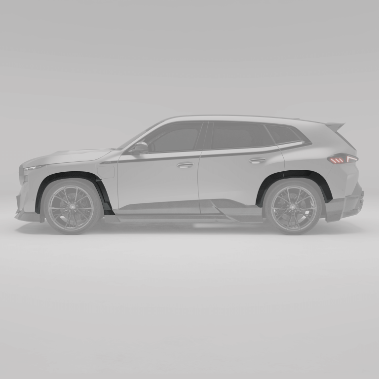 คิ้วซุ้มล้อคาร์บอนไฟเบอร์ BMW XM G09 RevoZport