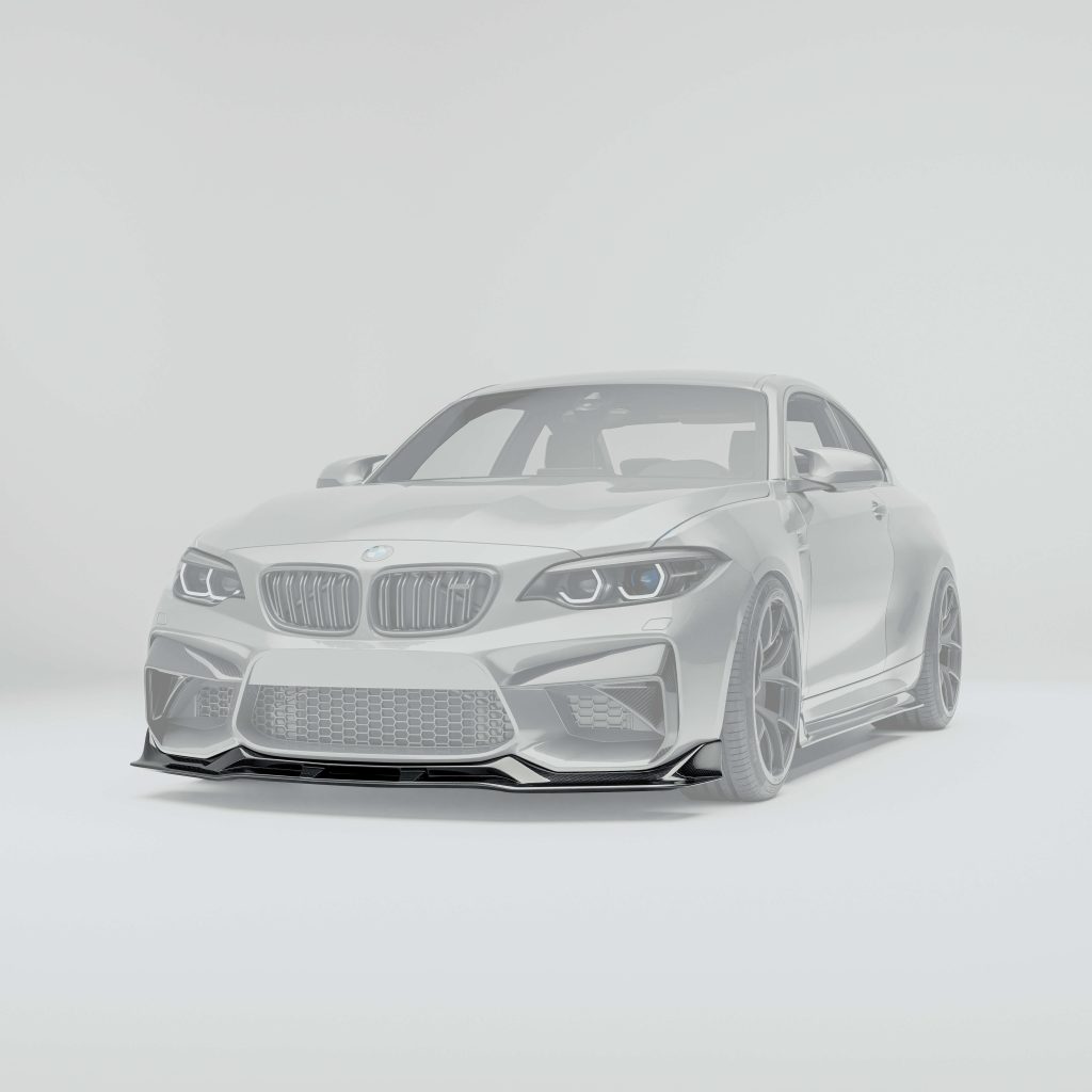 ลิ้นหน้าคาร์บอนไฟเบอร์ BMW M2 F87 (N55) RevoZport