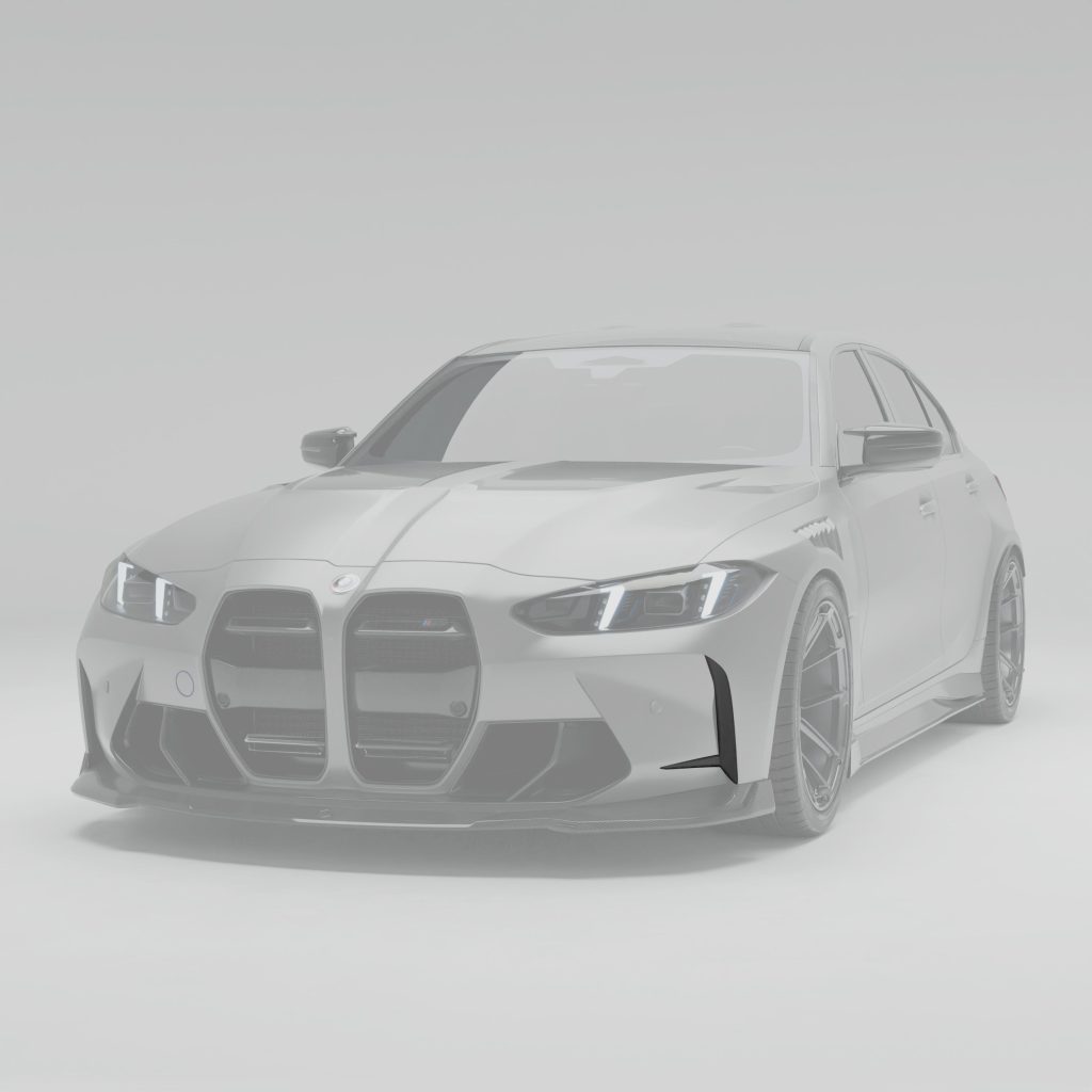 คานาร์ดกันชนหน้าคาร์บอนไฟเบอร์ BMW M3 G80 RevoZport