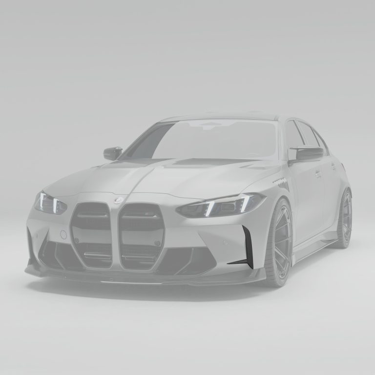 คานาร์ดกันชนหน้าคาร์บอนไฟเบอร์ BMW M3 G80 RevoZport