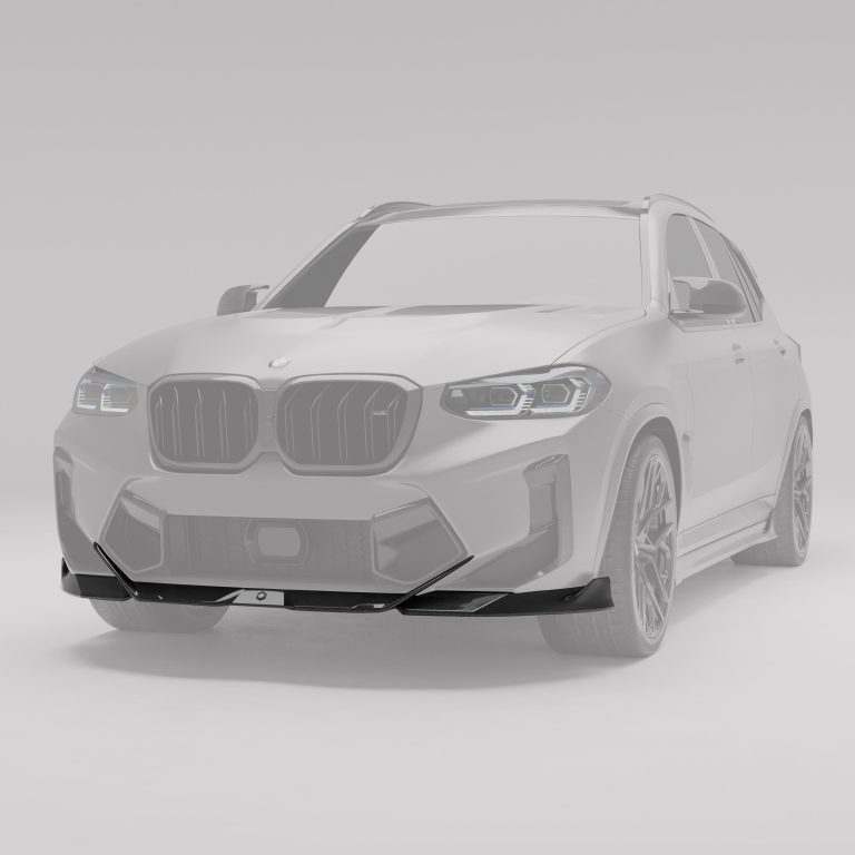 ลิ้นหน้าคาร์บอนไฟเบอร์ BMW X3M F97 RevoZport
