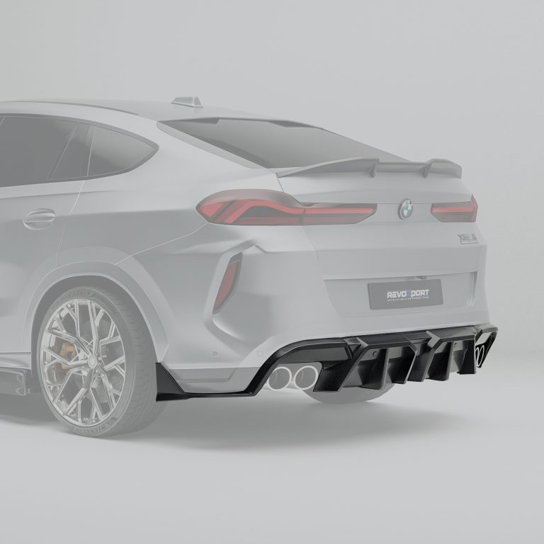 ดิฟฟิวเซอร์หลังคาร์บอนไฟเบอร์ BMW X6M F96 RevoZport